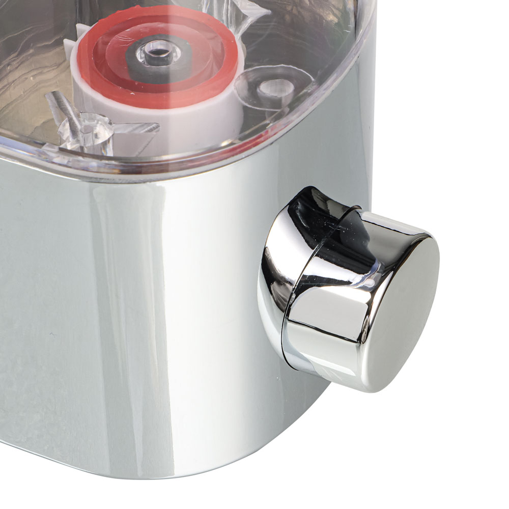 VETTA Дозатор для жидкого мыла настенный, 500мл, хром, ABS, полистирол, арт.№ S05-021