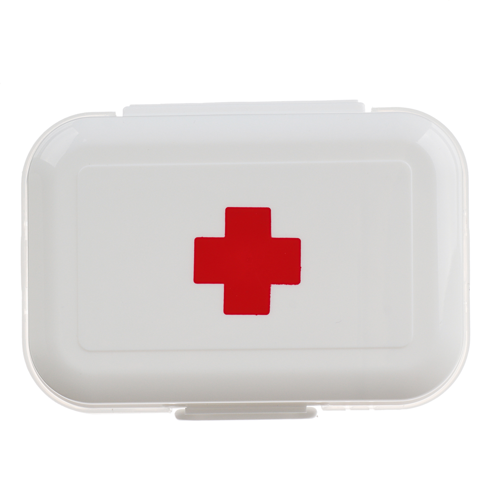 Универсальный бокс тм VETTA, дорожный, 8 отдел., пластик, 10х6х3,5см, арт.№ 406-003