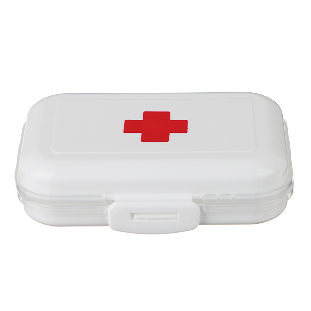 Универсальный бокс тм VETTA, дорожный, 8 отдел., пластик, 10х6х3,5см, арт.№ 406-003