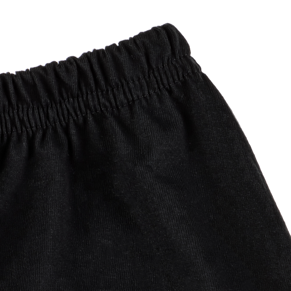 Шорты детские черные р. 98-128 100% хлопок, арт.№ 354-081