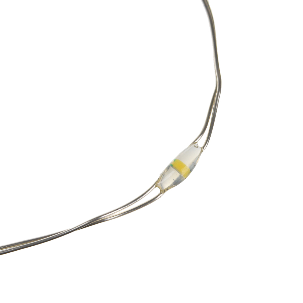 Гирлянда уличная нить росы 1 м СНОУ БУМ, 10 LED ламп, мятное свечение, фиолетовое свечение, свечение шампань, 2xCR2033, арт.№ 351-692