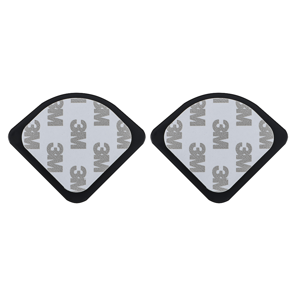 ЕРМАК Зеркало квадратное мертвой зоны, цвет черный 2шт, 50x50, арт.№ 707-022