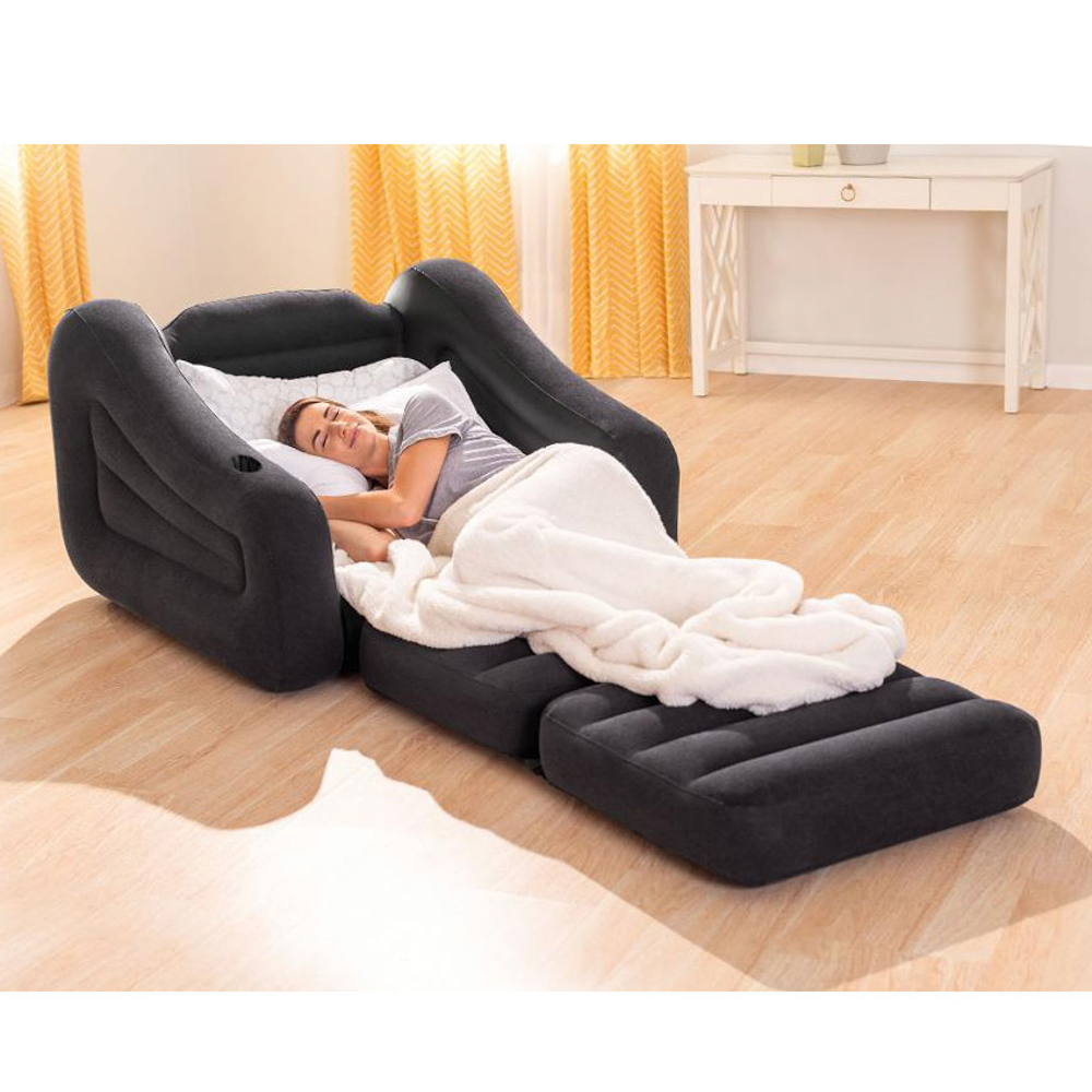 INTEX Кресло надувное PULL-OUT, 117x224x66см, ПВХ, 66551NP, арт.№ 044-005