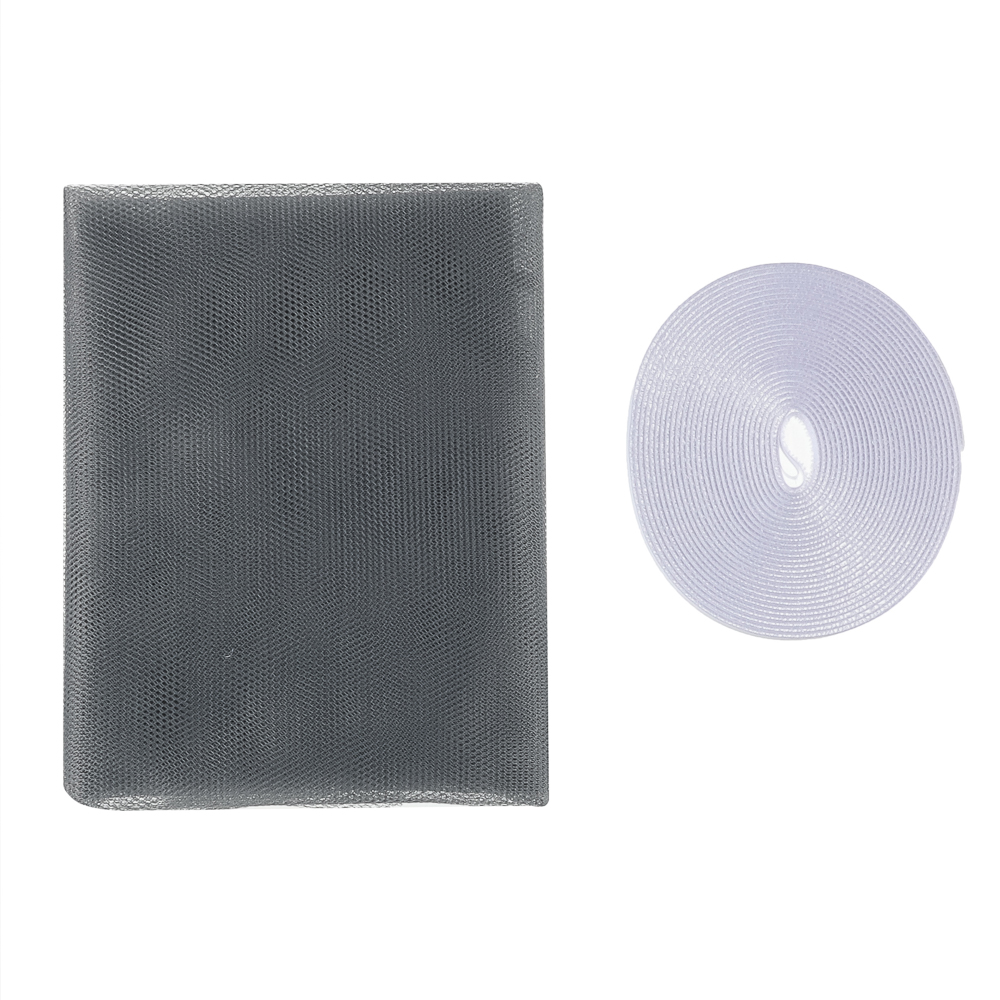 Москитная сетка для окон тм INBLOOM с крепежной лентой, 1.5х2.0м, полиэстер, арт.№ 165-004