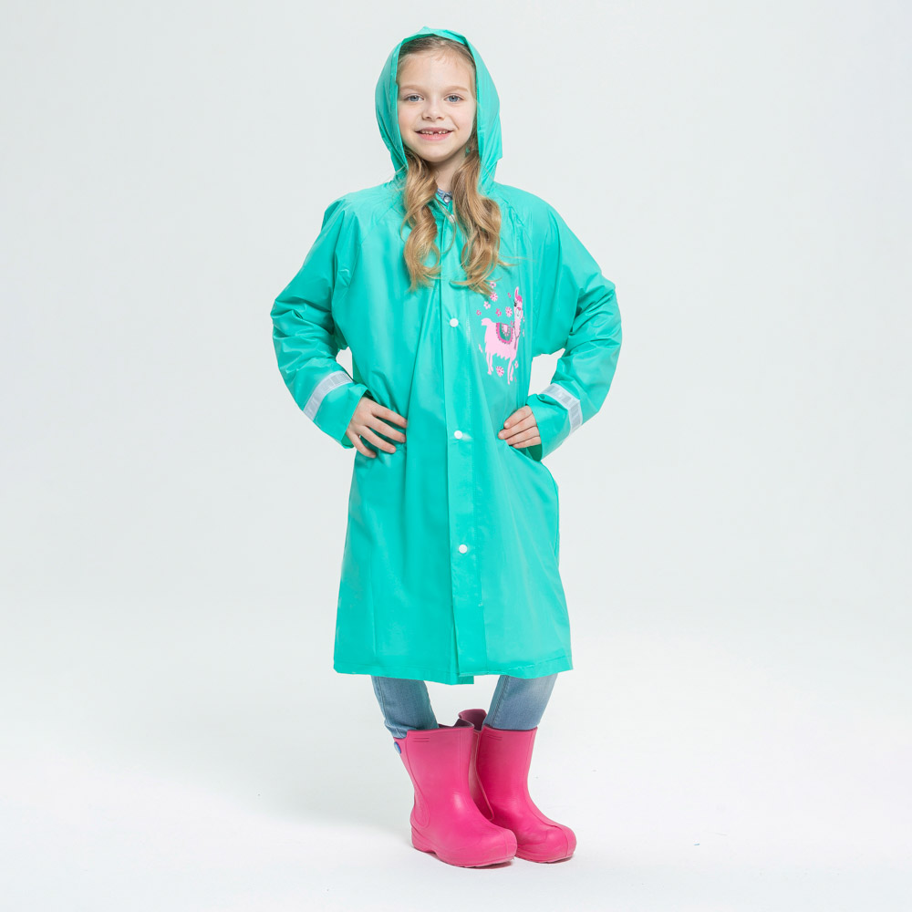 INBLOOM Дождевик детский, 73х53см, ПВХ 130мкм, 3 цвета, арт.№ 188-075