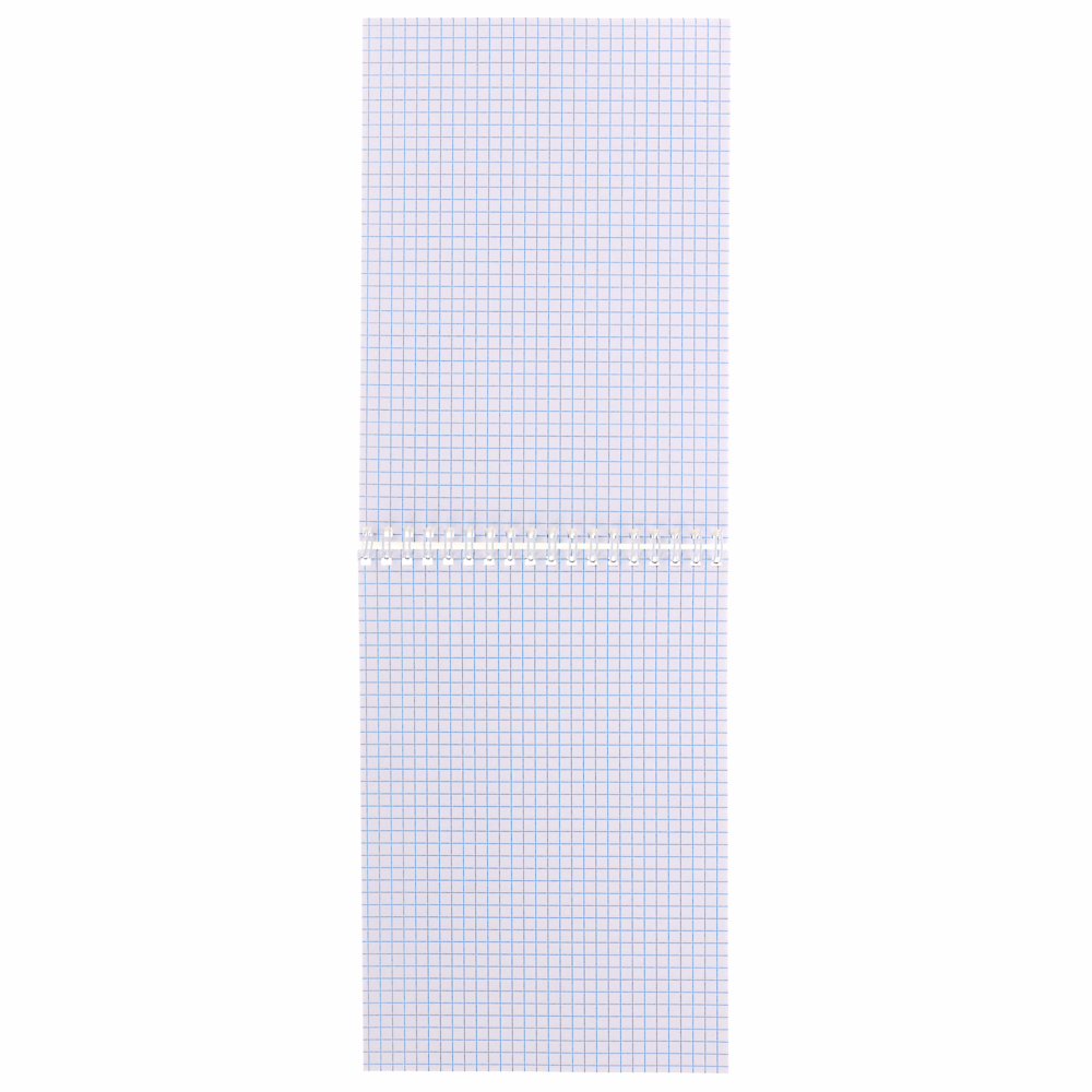 Блокнот А5, 40 листов в клетку ClipStudio, офсет, обложка картон, спираль,  8 дизайнов, арт.№ 540-017