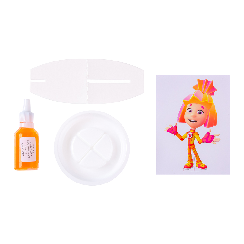 ФИКСИКИ Выращивание кристаллов с фигурками 13,5х11,3х4см, 3 дизайна, арт.№ 429-025