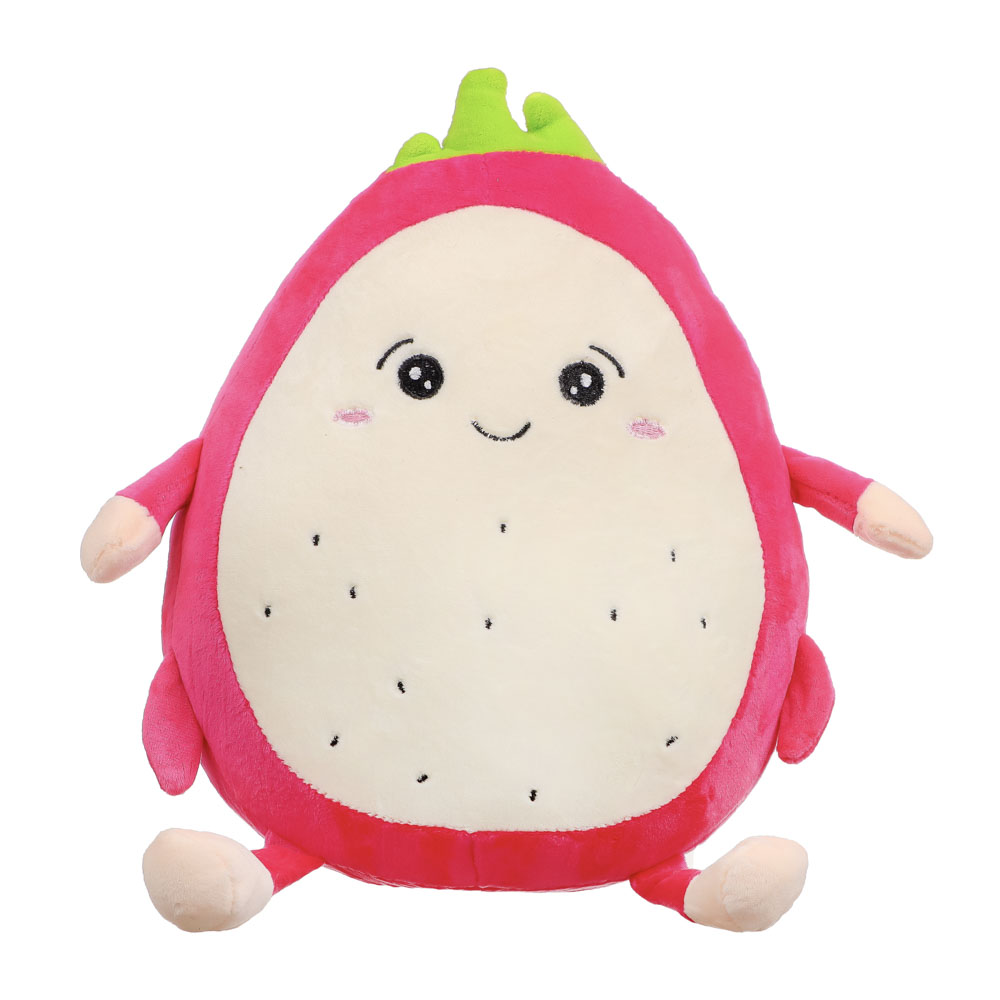 МЕШОК ПОДАРКОВ Игрушка мягкая в виде фруктов, полиэстер, 27-30см, 2 дизайна, арт.№ 264-835