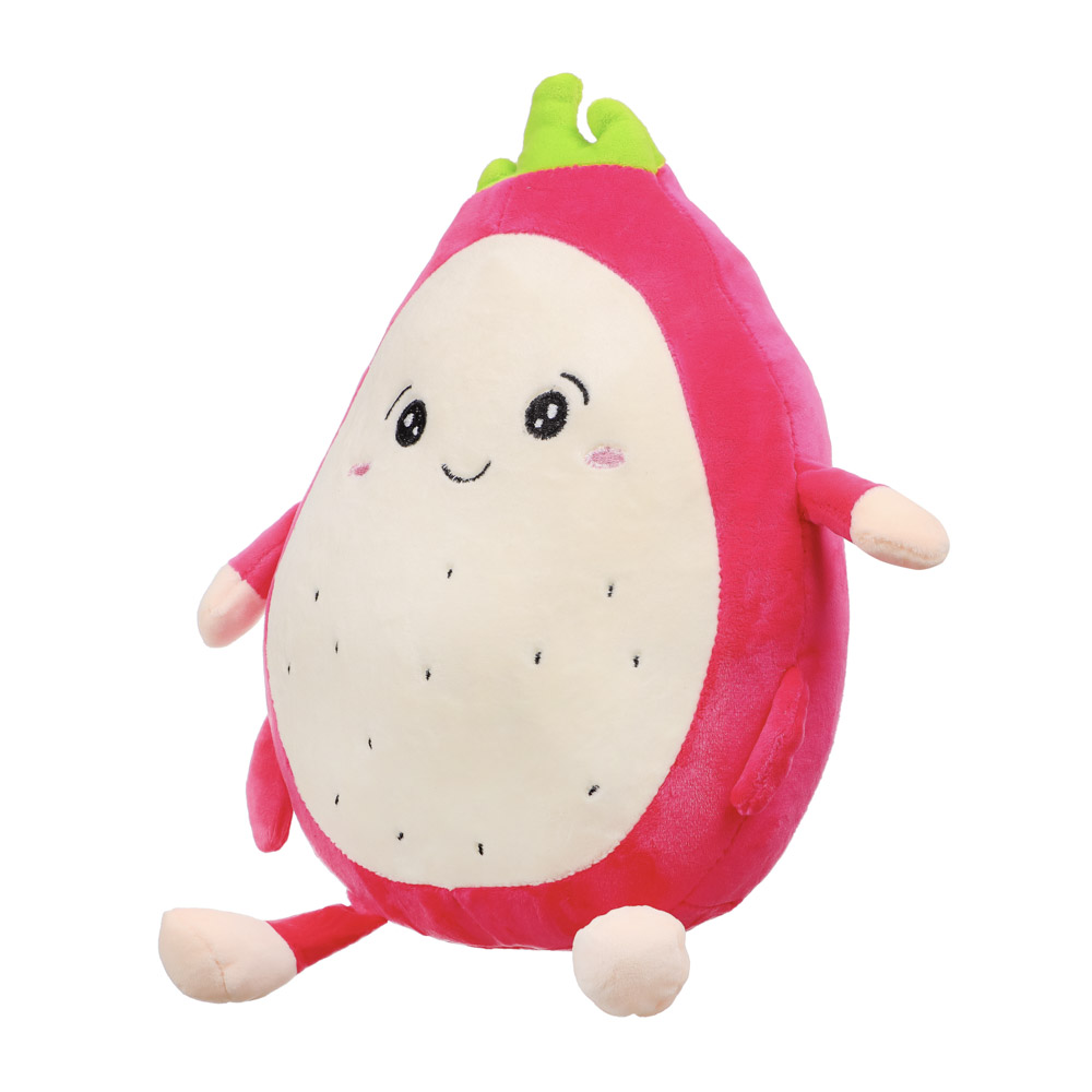 МЕШОК ПОДАРКОВ Игрушка мягкая в виде фруктов, полиэстер, 27-30см, 2 дизайна, арт.№ 264-835