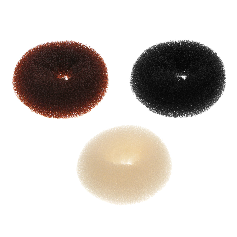 BERIOTTI Заколка-бублик для волос, мягкий поролон, 8см, 3 цвета, арт.№ 321-029