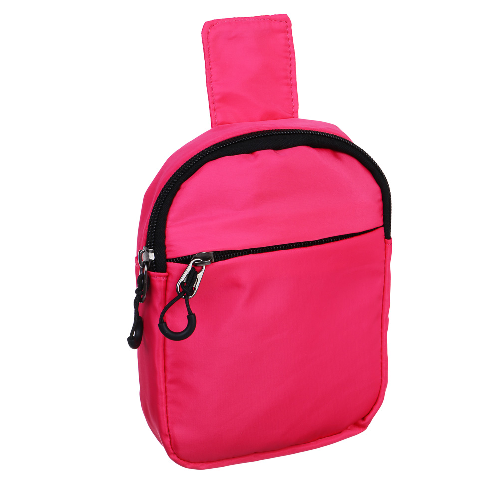 ЮL Сумка на длинном ремне, полиэстер, 17х13х4см, 4 цвета, 21-04, арт.№ 337-101