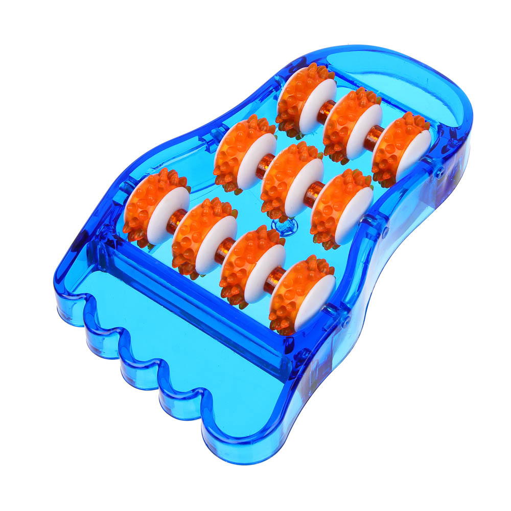 SILAPRO Массажер для ступней ног (улучшающий кровообращение) 21,5x12см, пластик, 2 цвета, арт.№ 342-043