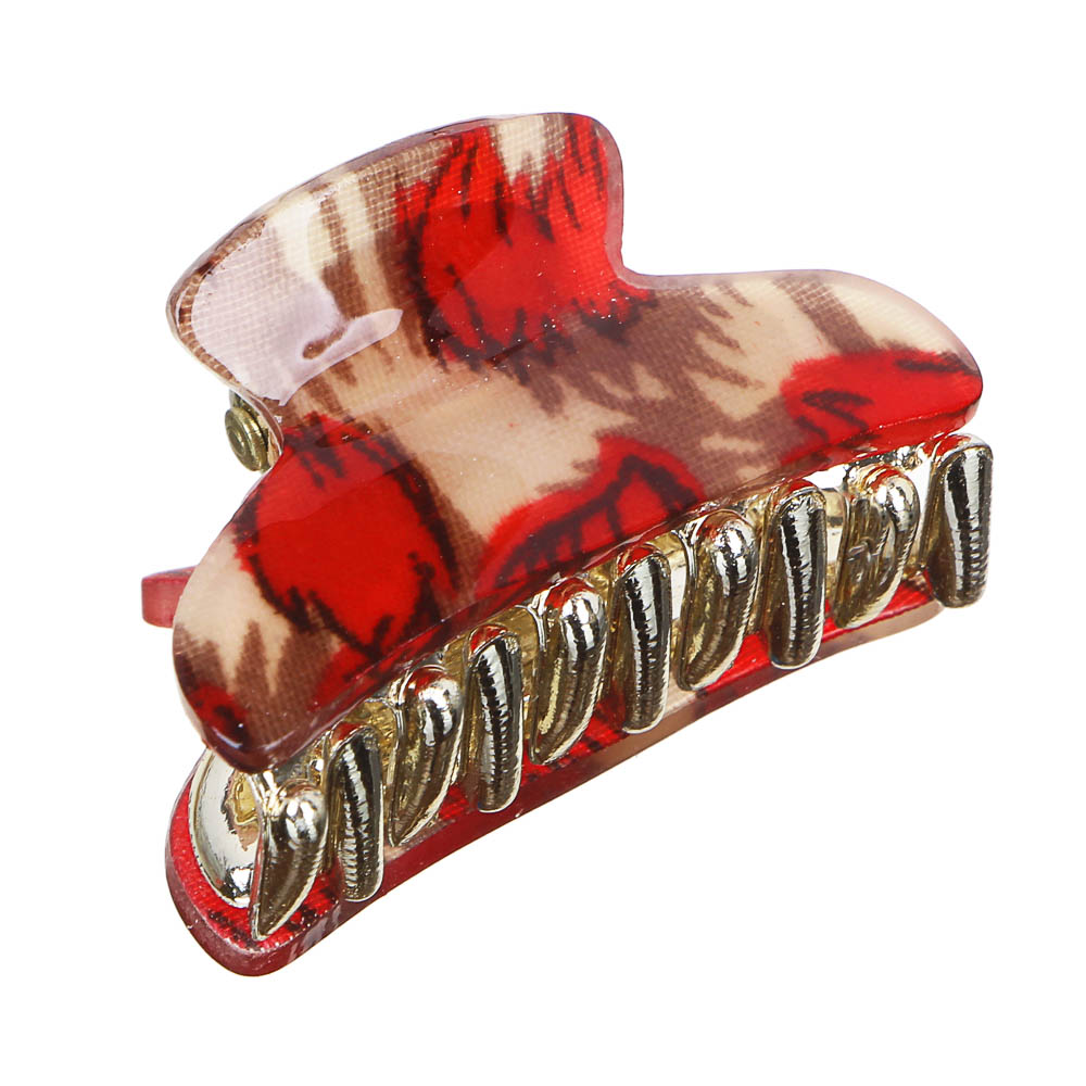 BERIOTTI Заколка-краб для волос, пластик, 3см, 2 дизайна, HA2016-30, арт.№ 324-093