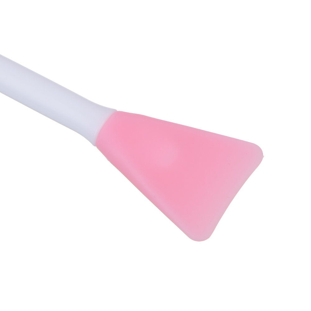 ЮНИLOOK Щеточка для умывания с лопаткой, ТПР, пластик PP, 16,5см, розовый, МП-1, арт.№ 357-368