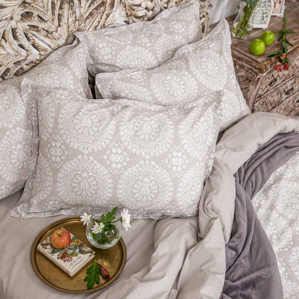 PROVANCE Либерти Комплект постельного белья 1,5 (4 пр.), смесовый хлопок, 4 дизайна, арт.№ 421-266