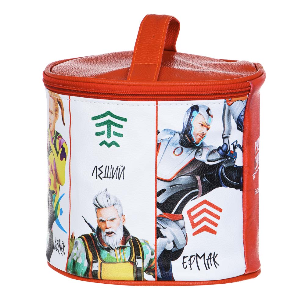 BY Русские Супергерои Набор маркеров худож., 96цв., 2-стор. (скош.6мм+"кисточка" 0,5мм), ПУ чехол, арт.№ 613-097