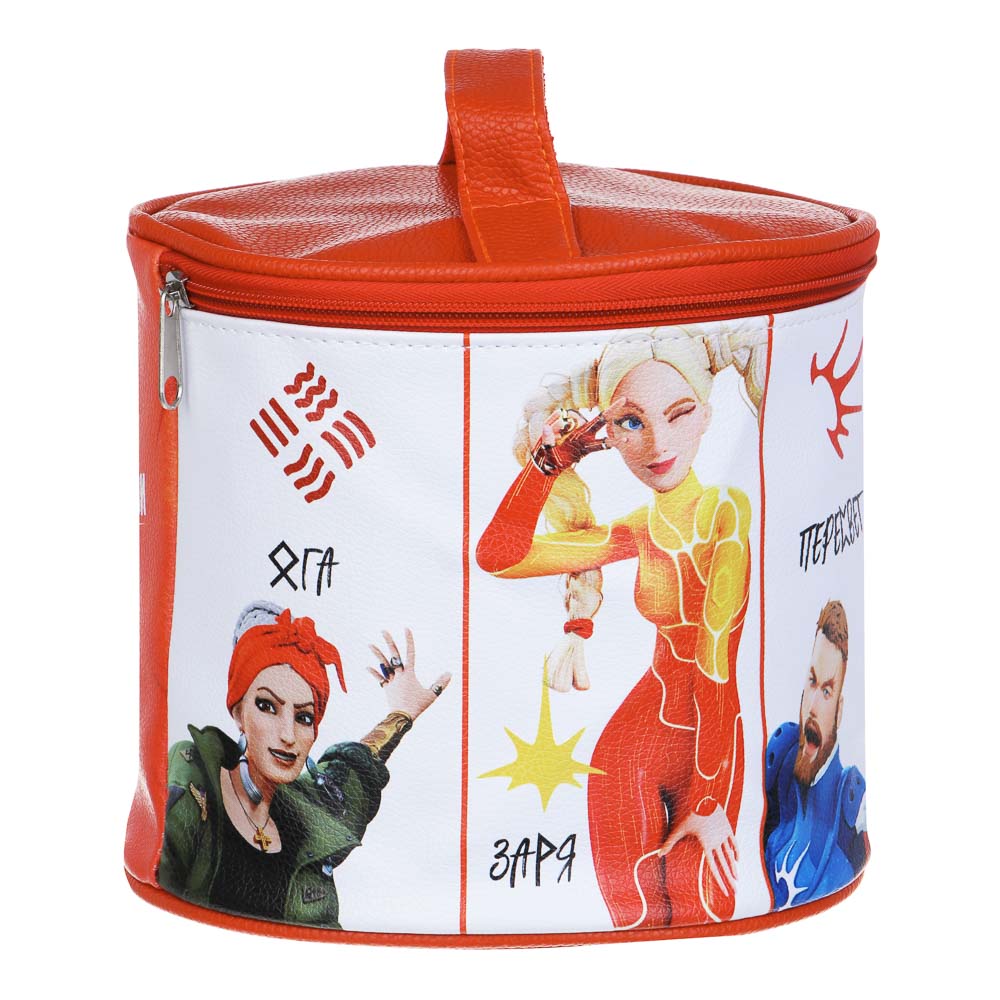 BY Русские Супергерои Набор маркеров худож., 96цв., 2-стор. (скош.6мм+"кисточка" 0,5мм), ПУ чехол, арт.№ 613-097