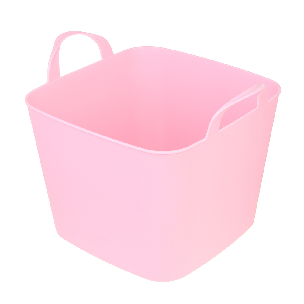 VETTA Корзина для хранения с ручками, 23x19x18 см, пластик, арт.№ 414-191