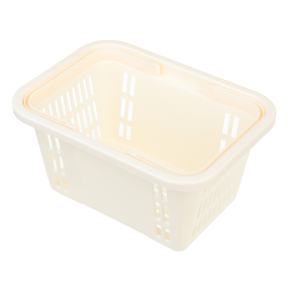 VETTA Корзинка для хранения с ручками, 16.2x11.8x8.3см, пластик, арт.№ 414-192