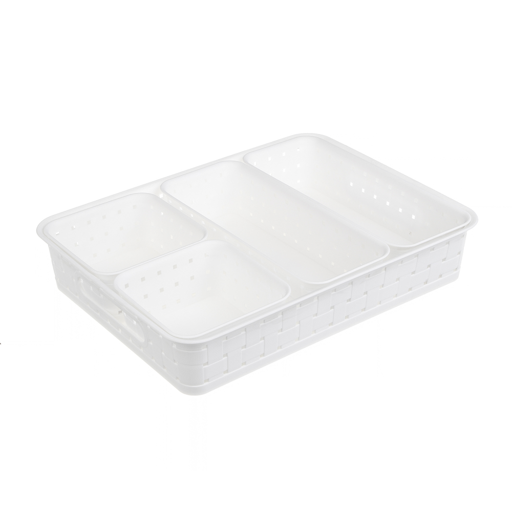 Набор лотков для мелочей тм VETTA, пластик, 3 размера в одном комплекте, 5шт, арт.№ 414-223