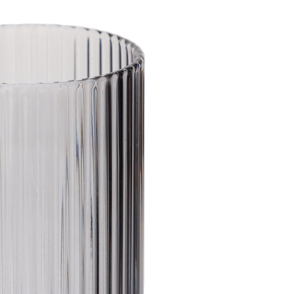 BY COLLECTION Black Line Набор бокалов для шампанского, 2шт., 200 мл, 7х25 см, стекло, арт.№ 820-850