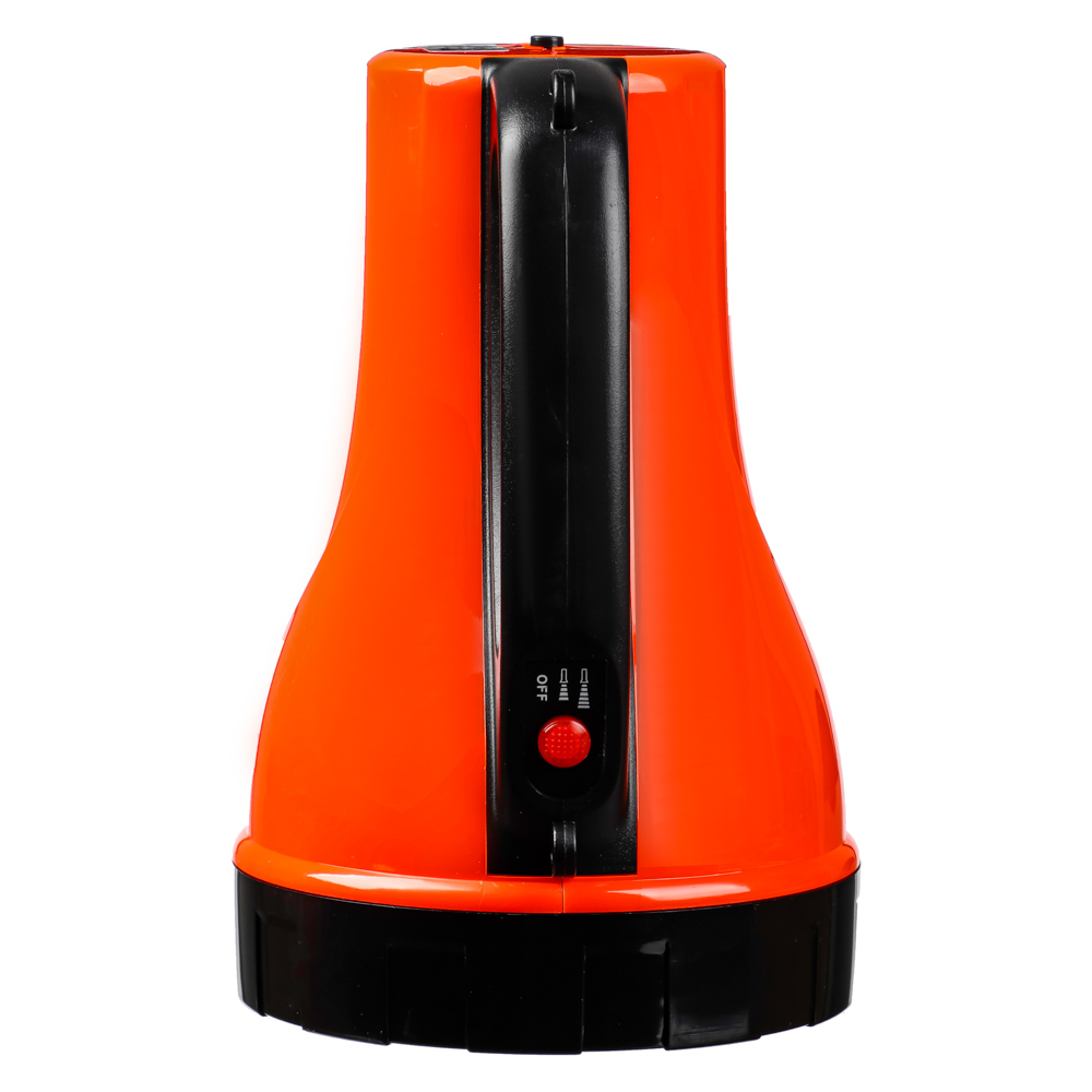 ЕРМАК Фонарь прожектор 18 ярк. LED, 3xАА / вилка 220В, пластик, 17x11 см, арт.№ 198-012