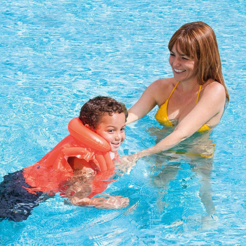 INTEX Жилет надувной Делюкс 50х47см, от 3 до 6 лет, 58671NP, арт.№ 359-157