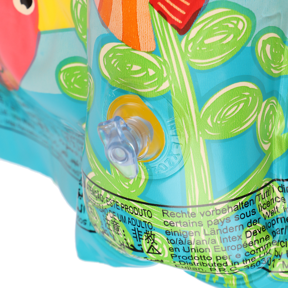 INTEX Плавательный жилет "Тропические приятели" 41х30см, от 3 до 5 лет, 59661NP, арт.№ 359-224