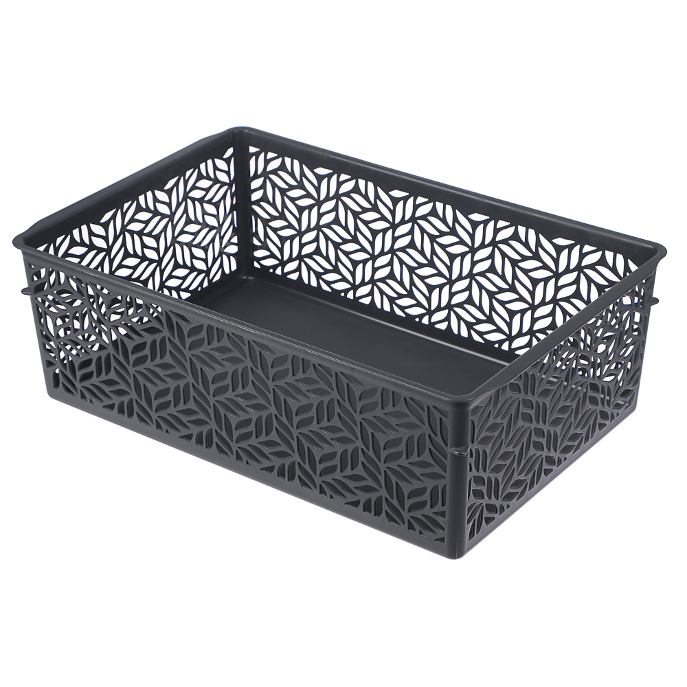 Корзинка универсальная 4,3л, 29х19х9,5см, серый, арт.№ 414-175