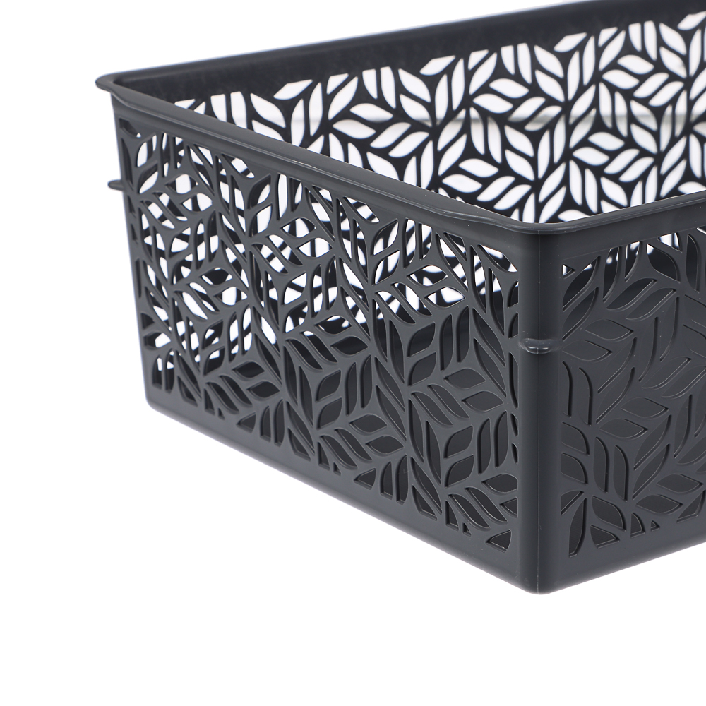 Корзинка универсальная 4,3л, 29х19х9,5см, серый, арт.№ 414-175