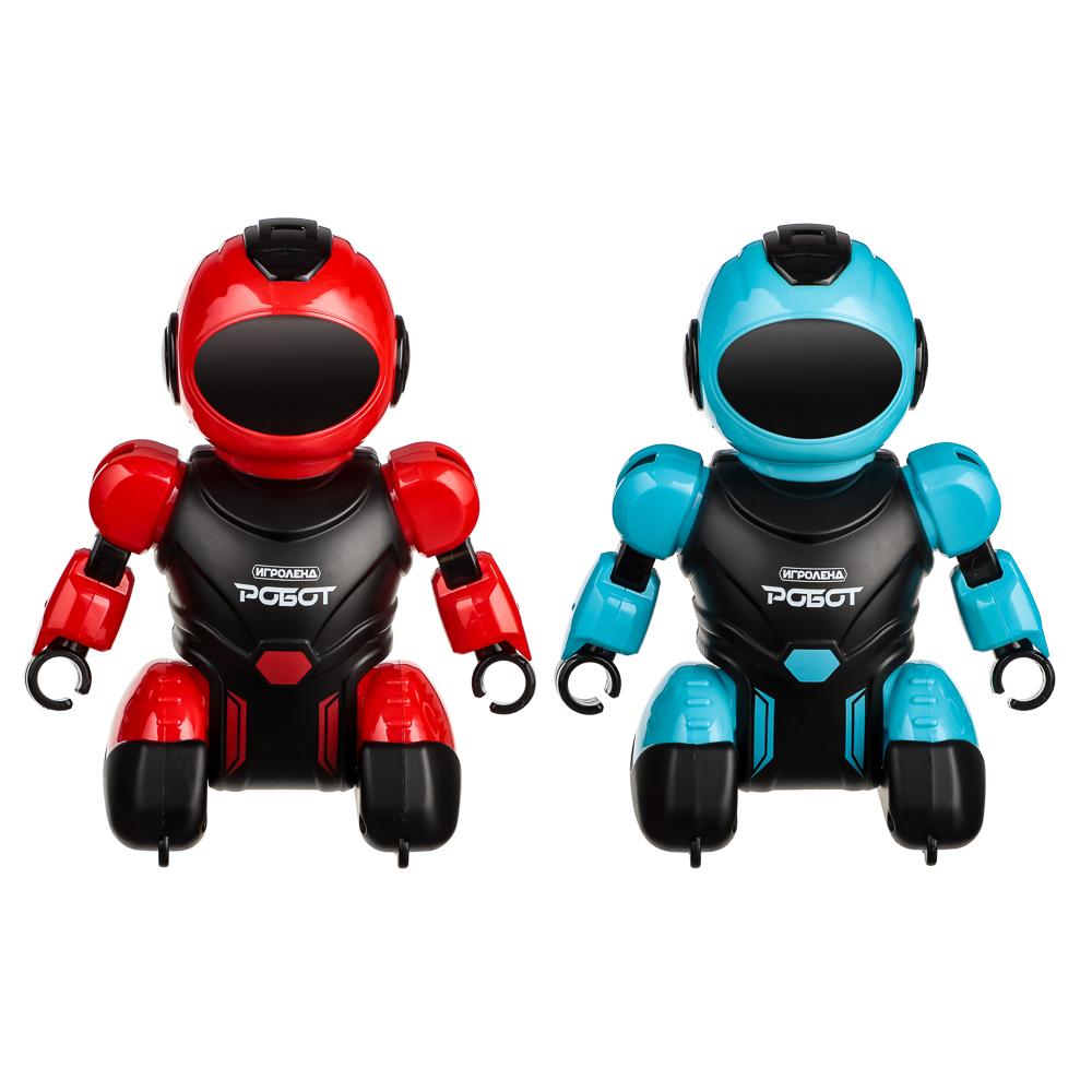 ИГРОЛЕНД Игрушка в виде робота "Минибот", свет, звук, движение, ABS, ЗУ, АКБ, 2хААА, 26,2х19,3х7,9см, арт.№ 293-154