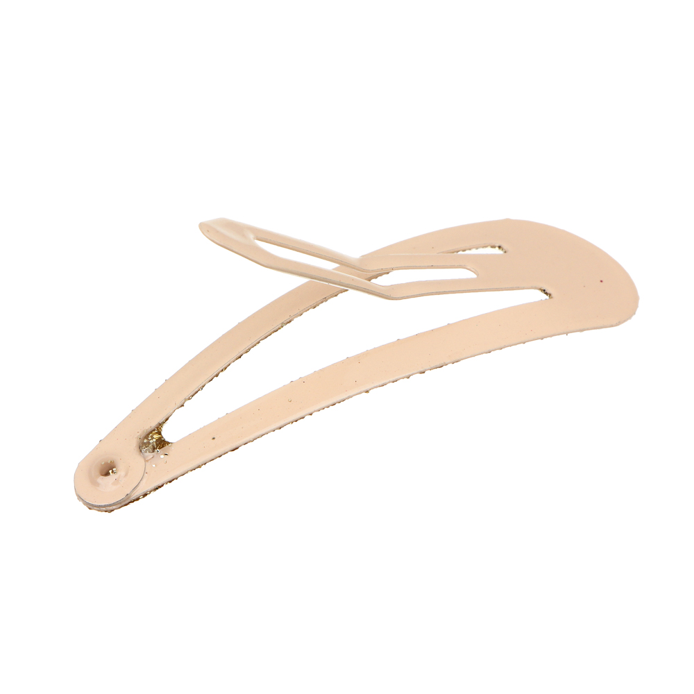 BERIOTTI Набор зажимов для волос 4шт, сплав, пластик, 4,5см, 4 цвета, арт.№ 323-218