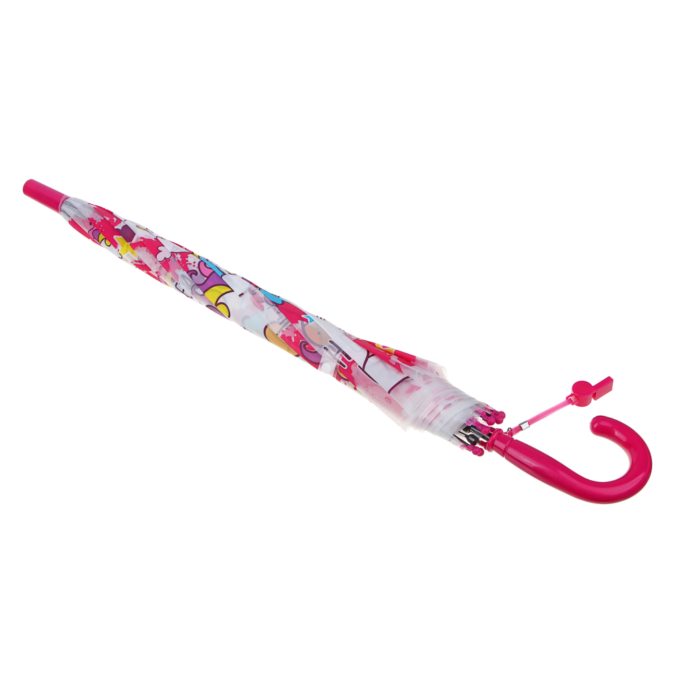 Зонт-трость, детский, POE, пластик, сплав, 50см, 8 спиц, 4 дизайна, #1, арт.№ 302-350