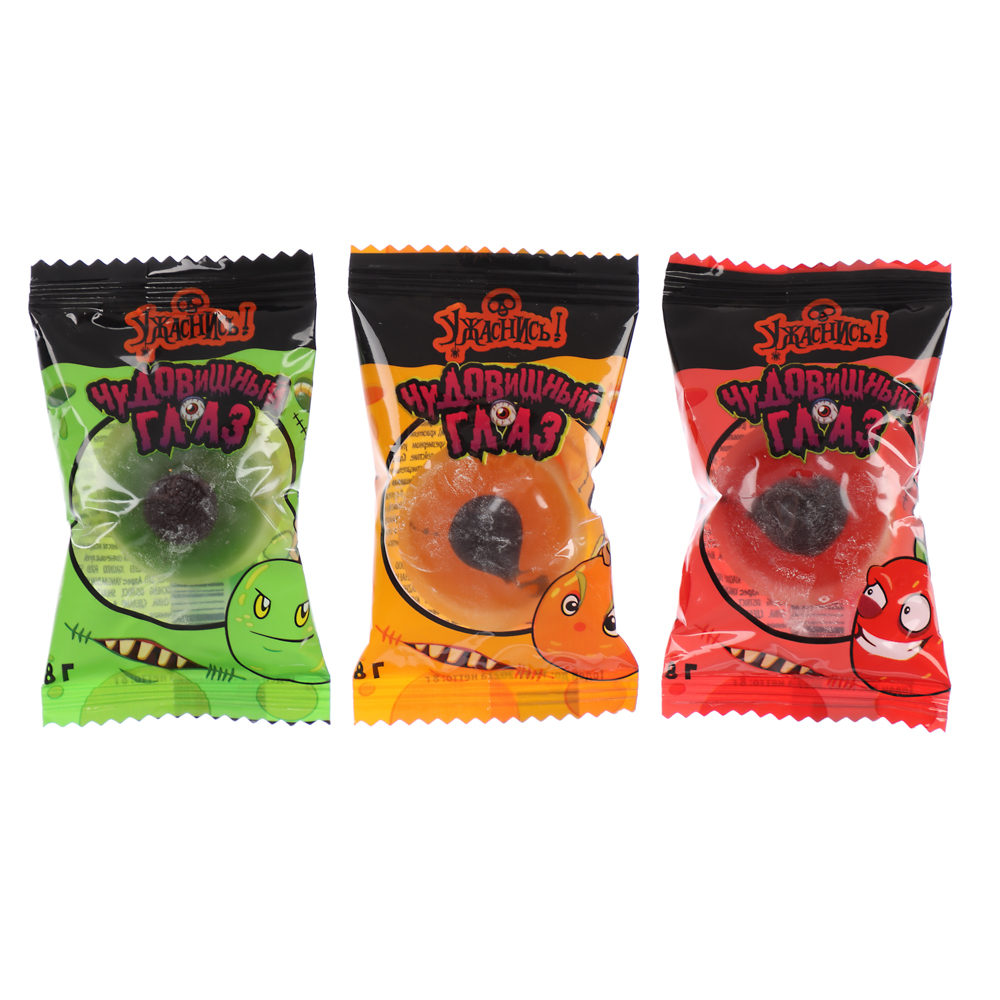 Мармелад жевательный "Чудовищный глаз", 8 г, арт.№ 347-232