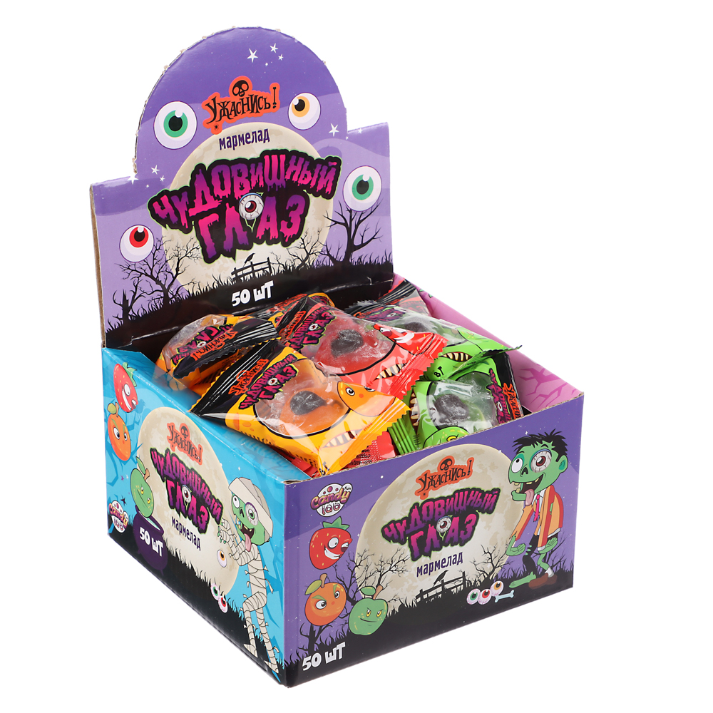 Мармелад жевательный "Чудовищный глаз", 8 г, арт.№ 347-232