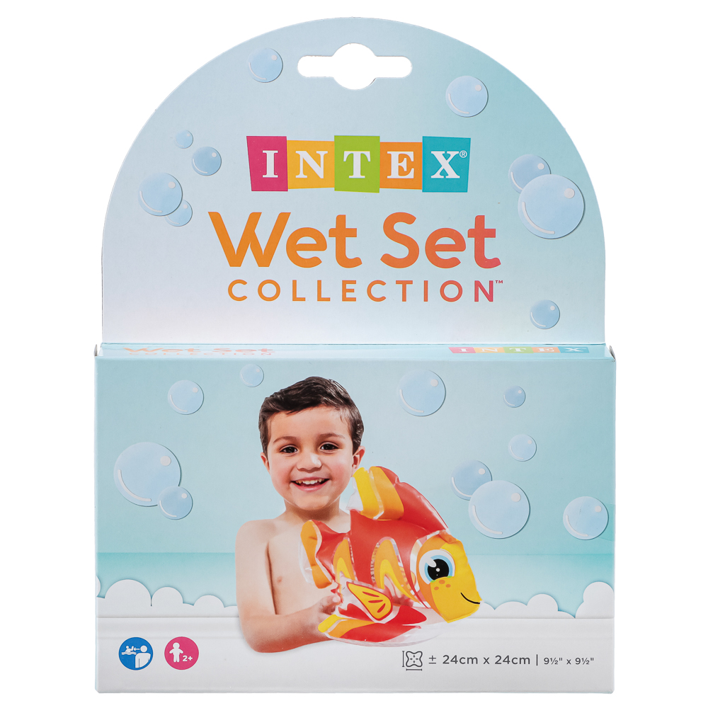 INTEX Игрушка надувная для игр на воде 36х18см, от 2 лет, 9 дизайнов 58590NP, арт.№ 359-201
