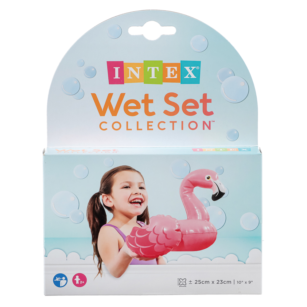INTEX Игрушка надувная для игр на воде 36х18см, от 2 лет, 9 дизайнов 58590NP, арт.№ 359-201