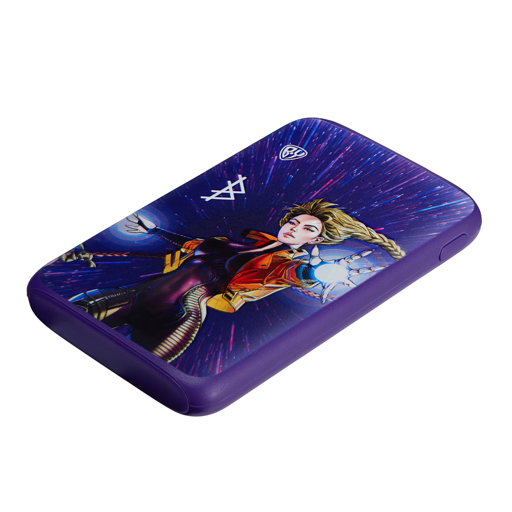 BY Аккумулятор мобильный, 5000 мАч, 2xUSB-A, 1xUSB-C,1xMicro-USB, QC+PD, 5А, Герои, ВАСИЛИСА, арт.№ 031-093