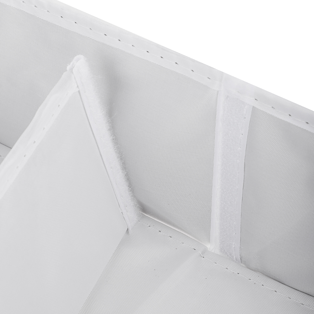 VETTA Органайзер, 2 отделения, 20х30х10см, Швеция, полиэстер, белый, арт.№ 457-721