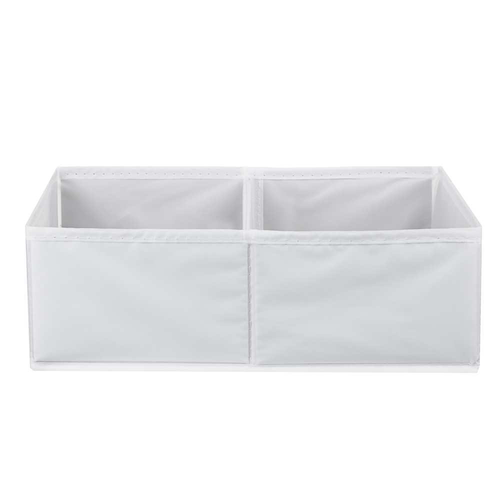 VETTA Органайзер, 2 отделения, 20х30х10см, Швеция, полиэстер, белый, арт.№ 457-721