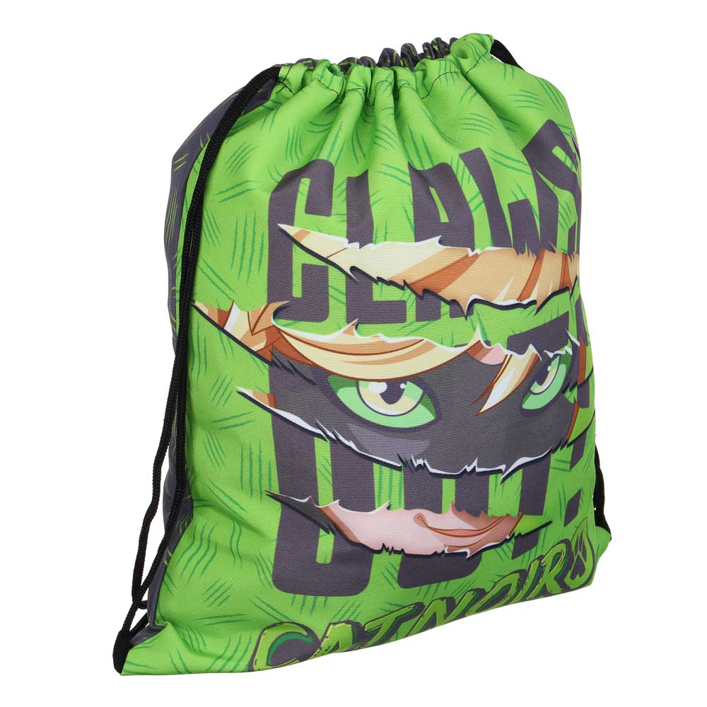 Супер-Кот Мешок для обуви ПРЕМИУМ, 47х39см, плотный матер., 2-стор. печать, толстая веревка,"Скетч", арт.№ 811-031