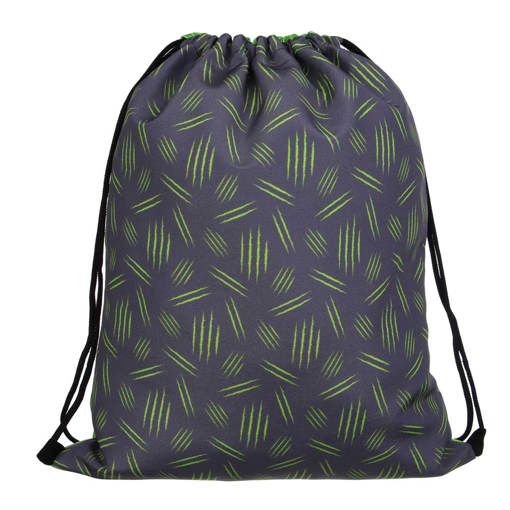 Супер-Кот Мешок для обуви ПРЕМИУМ, 47х39см, плотный матер., 2-стор. печать, толстая веревка,"Скетч", арт.№ 811-031