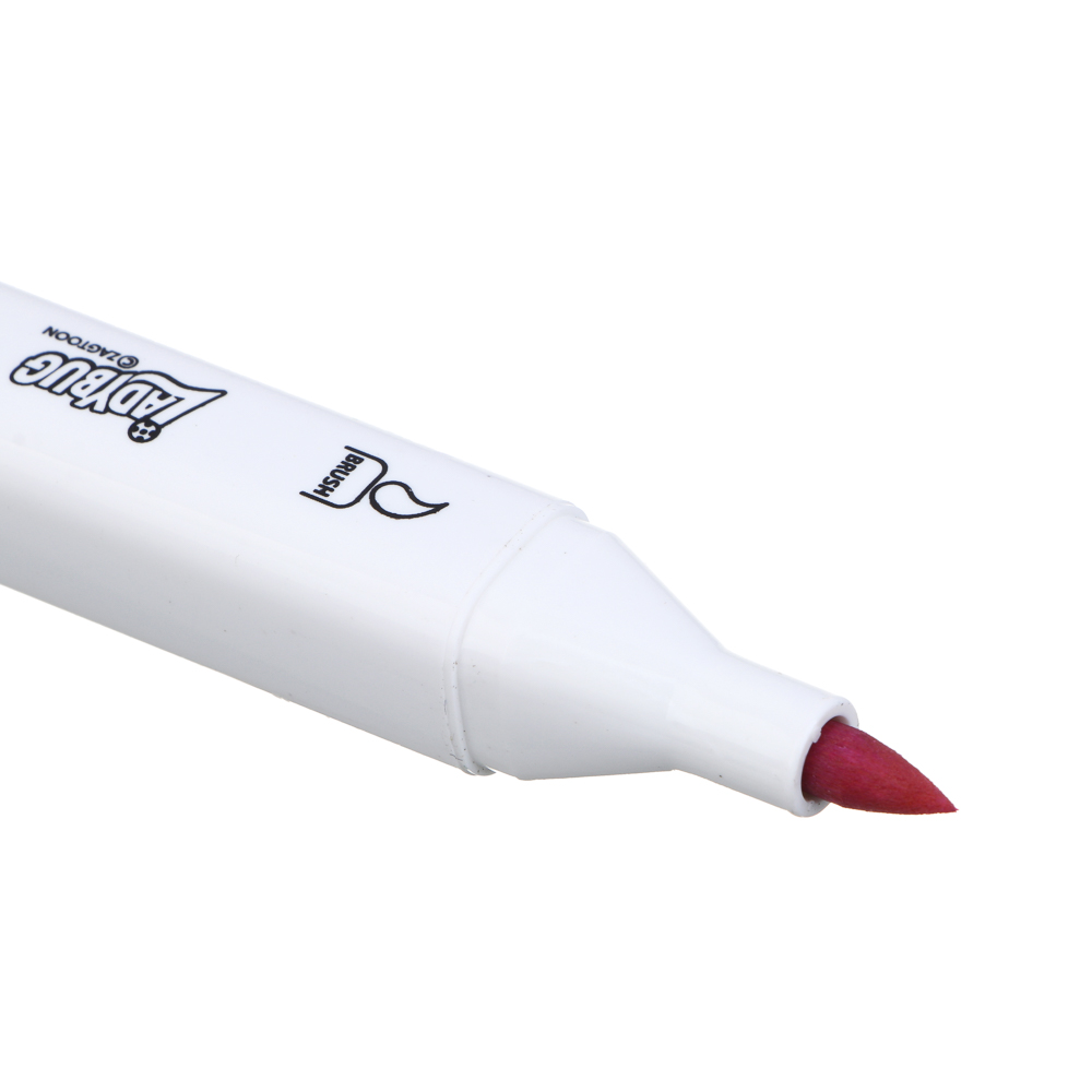 Ледибаг/Супер-Кот Набор маркеров худож., 2-стор. (кругл./кисть), 24цв., пл.бокс, "Скетч", 2 диз., арт.№ 811-033