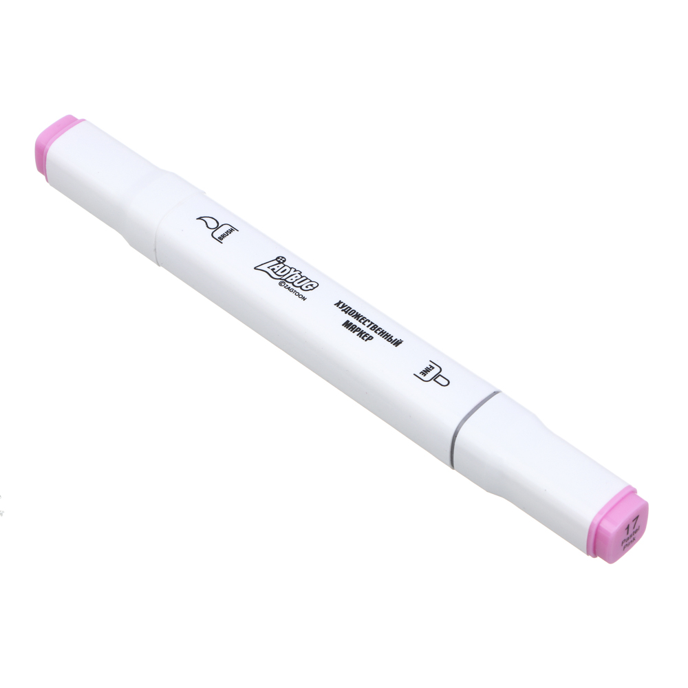 Ледибаг/Супер-Кот Набор маркеров худож., 2-стор. (кругл./кисть), 24цв., пл.бокс, "Скетч", 2 диз., арт.№ 811-033