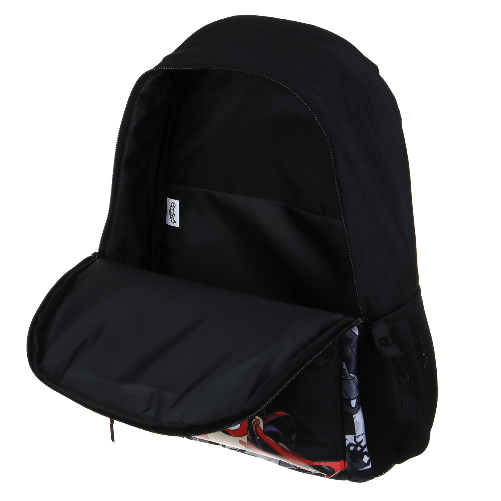 Ледибаг Рюкзак подростковый 40х30х15см, 1 отд., 3 карм., уплотненные лямки, "Манга", п/э, арт.№ 811-035