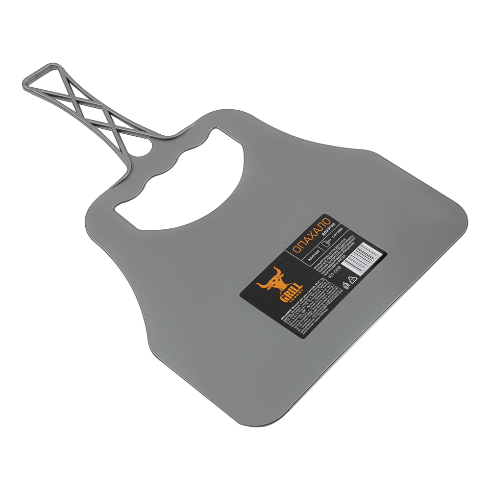 Опахало для угля с ручкой тм GRILLBOOM, 32х21см, пластик, арт.№ 101-008