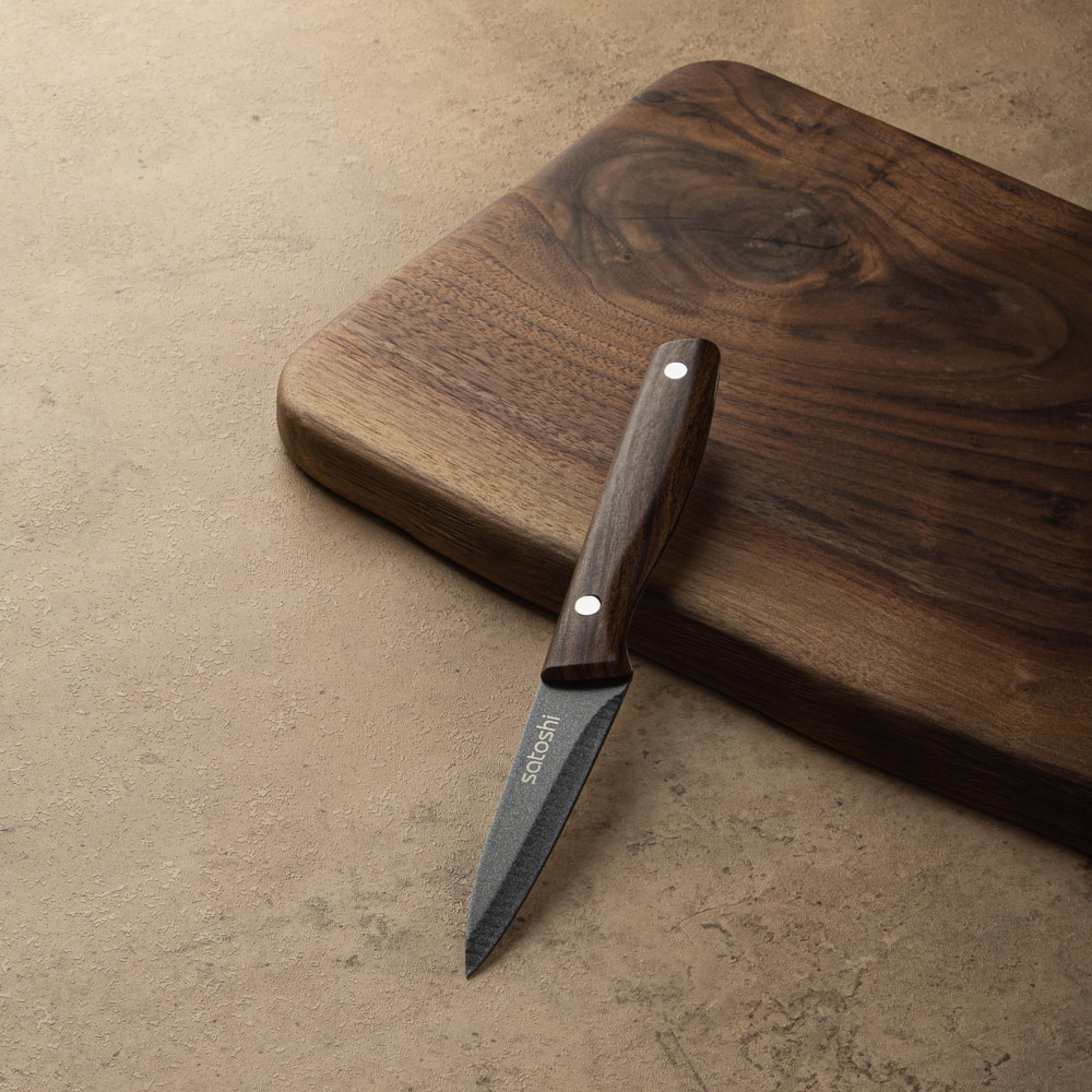 SATOSHI Меллер Нож для фруктов и овощей 9см, нерж.сталь с антиналипающим покрытием, арт.№ 803-362