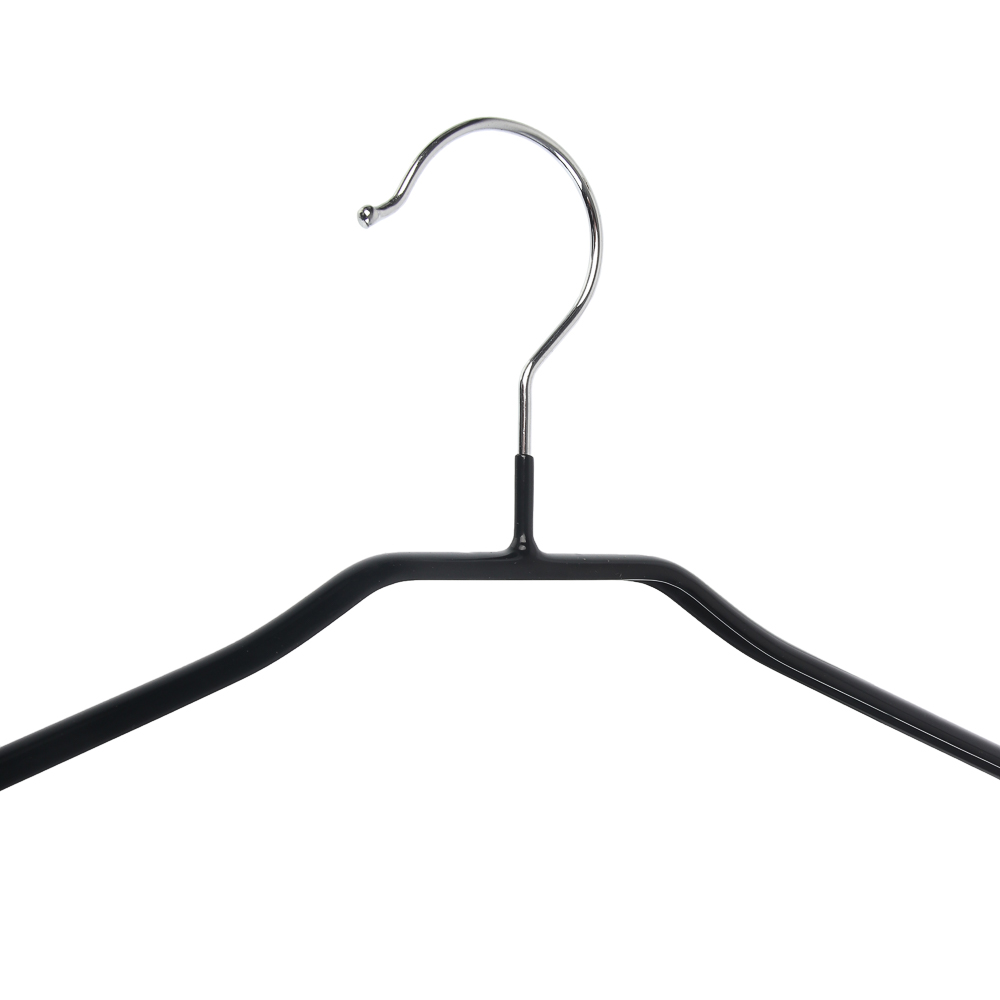 VETTA Вешалка металл с ПВХ покрытием 45см, цвет черный, TCH-202, арт.№ 456-036