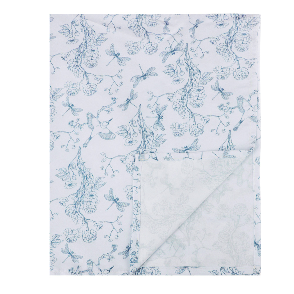 PROVANCE Фьюжн Скатерть текстильная 110х140см с водоотталкивающей пропиткой, синий, арт.№ 435-127