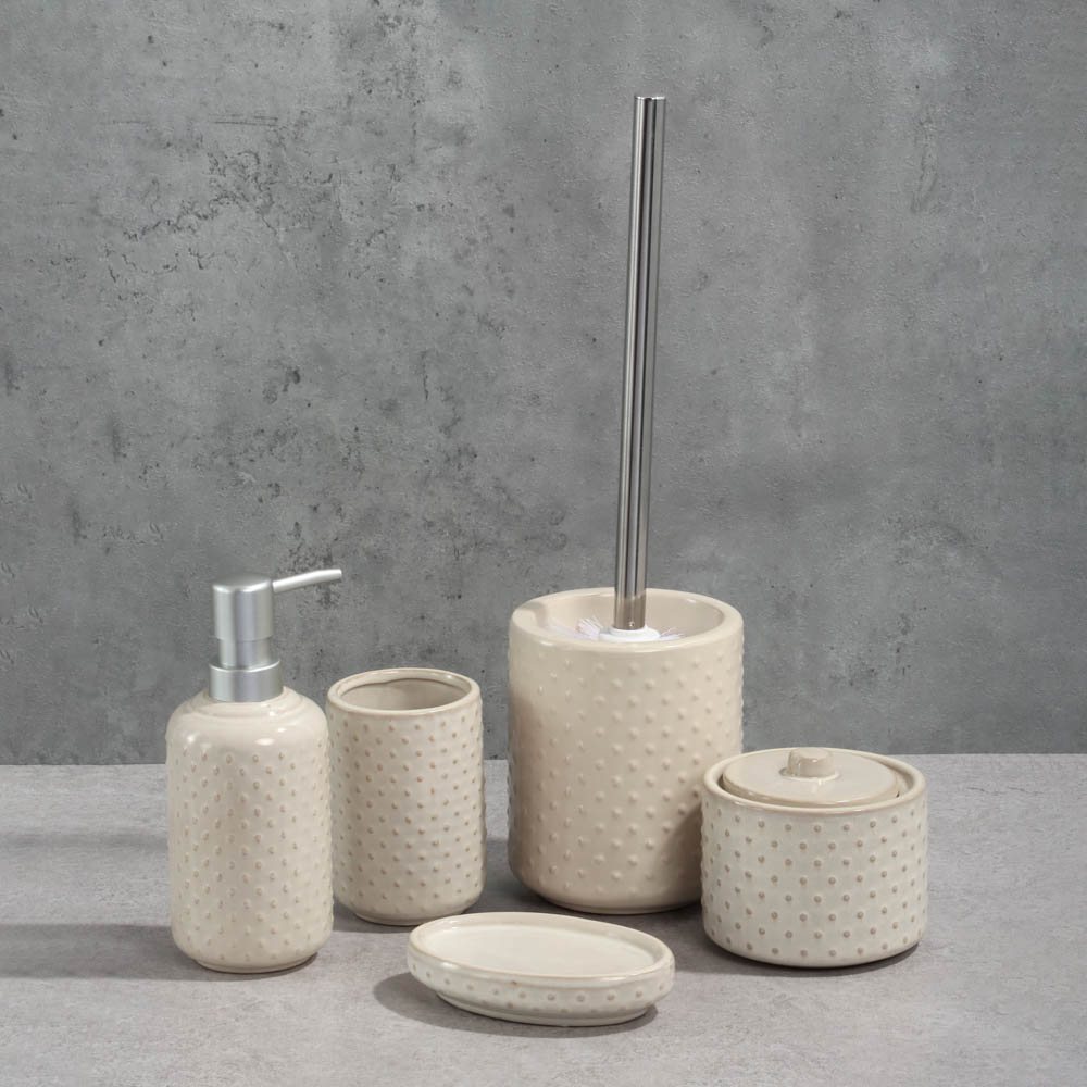 VETTA Емкость для ватных дисков и палочек "Point", керамика, арт.№ 463-378